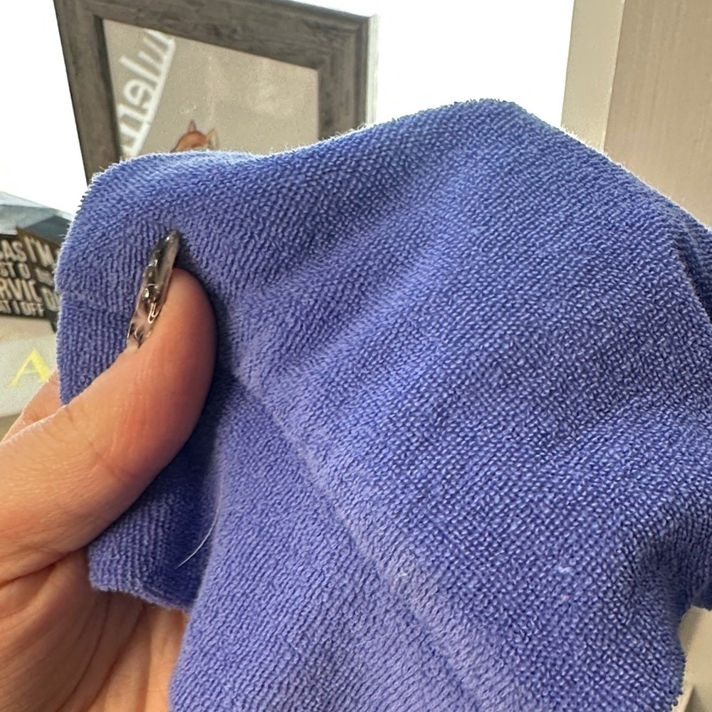 Peloton Purple Quarter-Zip Sweatshirt - Picture 5 of 5